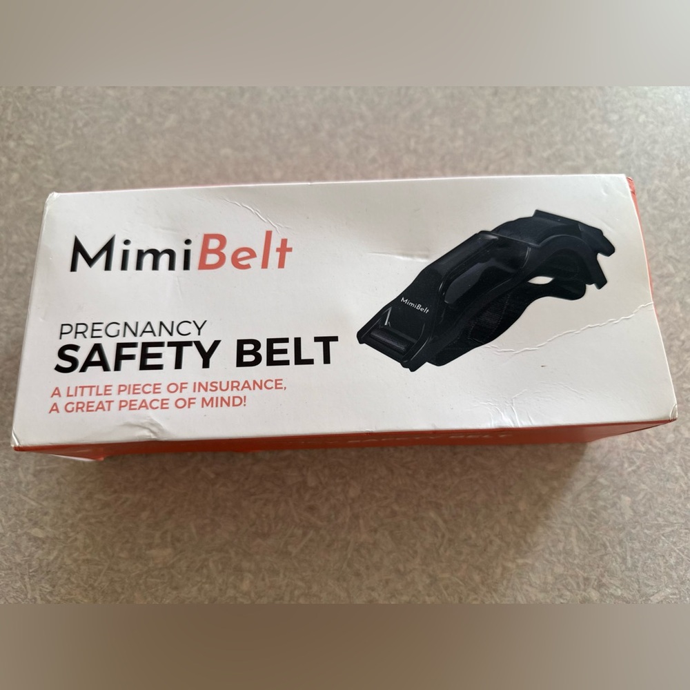 Mimi Belt - Pregnancy Safety Belt - Black
